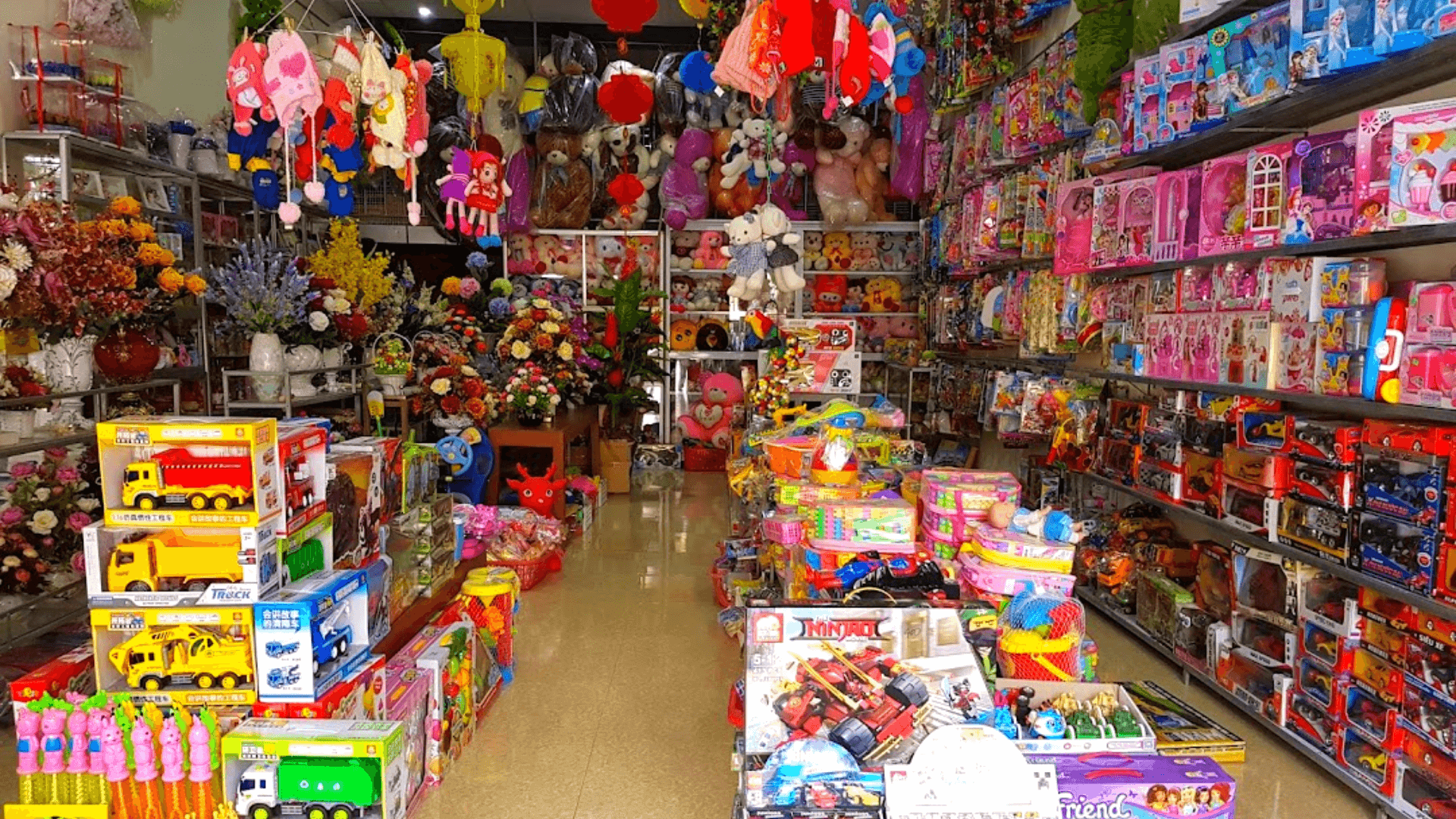 Nhập đồ chơi trẻ em tại các xưởng của Trung Quốc