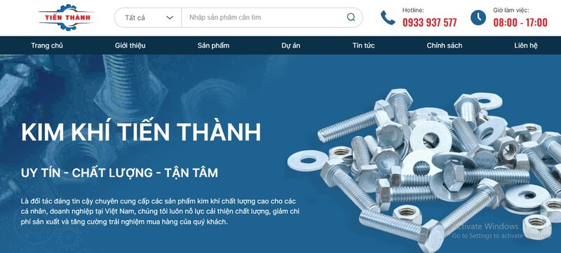 kim khí tiến thành