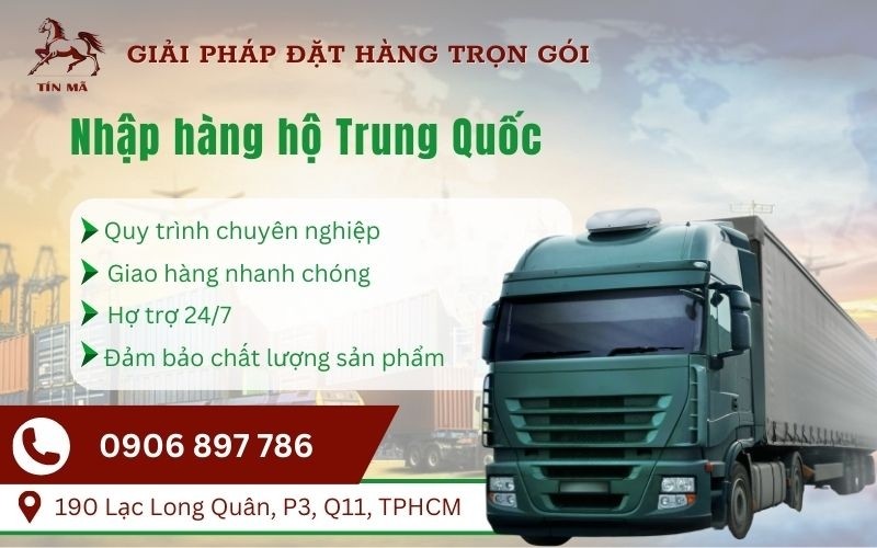 Mua hàng Trung Quốc qua đơn vị trung gian Tín Mã