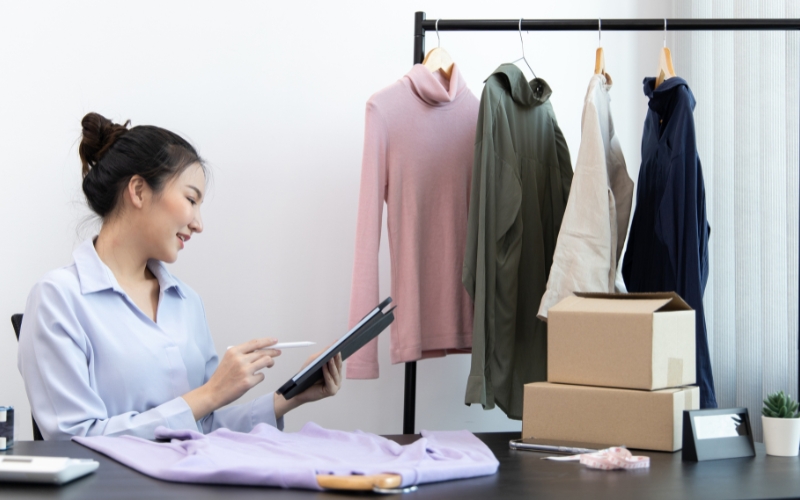 Nhập hàng quần áo từ các xưởng may gia công
