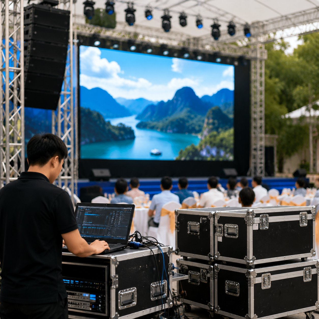 Cho thuê màn hình LED sự kiện: nên thuê hay mua?