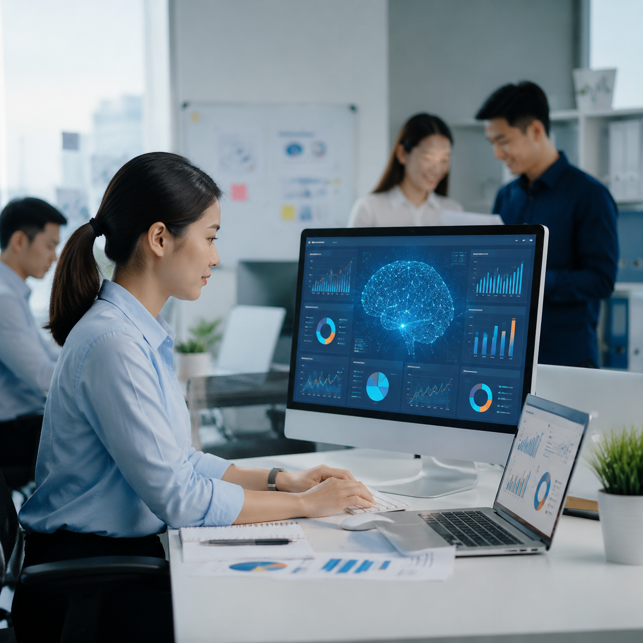 Ứng dụng AI cho phòng marketing: Cách làm việc thông minh hơn trong kỷ nguyên số Ứng dụng AI cho phòng marketing: Cách làm việc thông minh hơn trong kỷ nguyên số